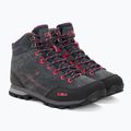 Women's trekking boots CMP Alcor Mid Wp antracite 4