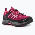 CMP children's trekking boots Rigel Low Wp berry / pink fluo