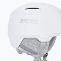 Ski helmet Briko Yuki matt shiny white/silver 7