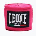 Boxing wraps Leone 1947 Hand Wraps 350 cm rosa 2