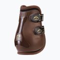 Veredus Grand Slam Pro Jump brown and gold horse hind protectors PJUGS32
