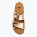 Women's flip-flops Scholl Montery 2 Straps Ad Med rose/gold 5