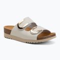 Women's flip-flops Scholl Montery 2 Straps Ad Med off white