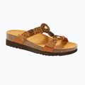 Women's flip-flops Scholl New Bogota Wedge Med cognac/multi