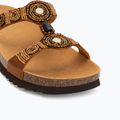Women's flip-flops Scholl New Bogota Wedge Med cognac/multi 7
