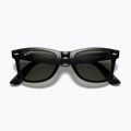 Sunglasses Ray-Ban Wayfarer Classic black/green polarized 3