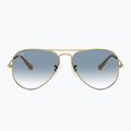 Sunglasses Ray-Ban Aviator Classic arista gold/light blue 2