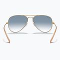 Sunglasses Ray-Ban Aviator Classic arista gold/light blue 5