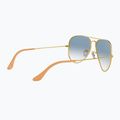Sunglasses Ray-Ban Aviator Classic arista gold/light blue 6