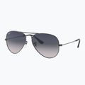 Sunglasses Ray-Ban Aviator Classic gunmetal/blue polarized 4