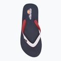 Ellesse Arthur men's flip flops royal red/ white 5