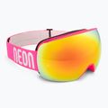 Ski goggles Neon Beam pink/mirror red