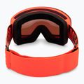 Ski goggles Neon Light red/mirror acciaio 3