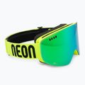Ski goggles Neon Light yellow/mirror green