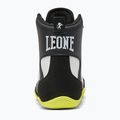 Boxing shoes LEONE 1947 Premium Boxing nero/lime/black/lime 4