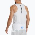 Men's training T-shirt LEONE 1947 Color Block tank white 2
