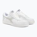 Diadora Magic Basket Low Icona Leather white/white shoes 4