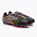 Men's Diadora Brasil Elite Veloce R LPU football boots black and red DD-101.179181-D0136-39 4