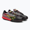 Men's Diadora Brasil Elite Veloce R TFR football boots black and red DD-101.179182-D0136-40 4