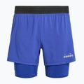 Men's Diadora Double Layer Bermuda Be One running shorts blue DD-102.179162-60050 6