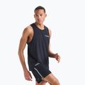 Men's Diadora Super Light Tank Be One running shirt black DD-102.179161-80013 2