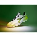 Men's Diadora Brasil Elite Tech GR ITA LPX football boots white/black/fluo yellow 22