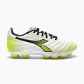 Children's football boots Diadora Brasil Elite GR LT LPU Y white/black/fluo yellow 11