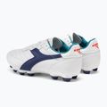 Children's football boots Diadora Brasil 2 R LPU JR white/navy 3