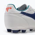 Children's football boots Diadora Brasil 2 R LPU JR white/navy 9