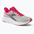 Women's running shoes Diadora Passo 3 silver dd/blk/rubine red c