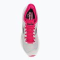 Women's running shoes Diadora Passo 3 silver dd/blk/rubine red c 6