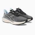 Men's Diadora Strada steel gray/black running shoes 5