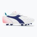 Men's football boots Diadora Brasil GR LT+ MDPU white/navy 2