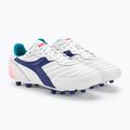 Men's football boots Diadora Brasil GR LT+ MDPU white/navy 4
