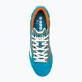 Men's Diadora Brasil Elite Veloce GR LPU blue fluo/white/orange football boots 5