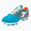 Men's Diadora Brasil Elite Veloce GR LPU blue fluo/white/orange football boots 7