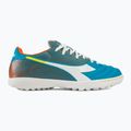 Men's Diadora Brasil Elite Veloce GR TFR football boots blue fluo/white/orange 2