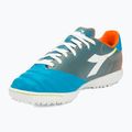 Men's Diadora Brasil Elite Veloce GR TFR football boots blue fluo/white/orange 7