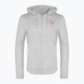 Men's Diadora Hoodie FZ Essential Sport grigio medio chiaro melange 5