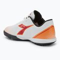 Men's Diadora Pichichi 7 TFR football boots white/chili pepper/russet orange 3