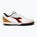 Men's Diadora Pichichi 7 TFR football boots white/chili pepper/russet orange 8