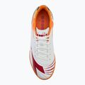 Men's Diadora Maximus Elite R TFR football boots white/chili pepper/russet orange 5