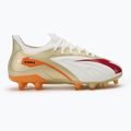 Men's Diadora Maximus Elite SLX football boots white/chili pepper/russet orange 2