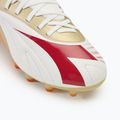 Men's Diadora Maximus Elite SLX football boots white/chili pepper/russet orange 7