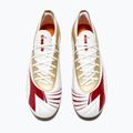 Men's Diadora Maximus Elite SLX football boots white/chili pepper/russet orange 10