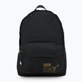 EA7 Emporio Armani Train Core 20 l black/gold logo urban backpack