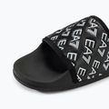 EA7 Emporio Armani Water Sports All Over full black/white slides 7