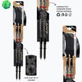 Trekking poles  Fizan Compact MS black 6