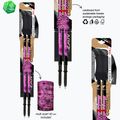 Trekking poles  Fizan Compact MS magenta 6
