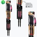 Trekking poles  Fizan Compact Tech pink 6